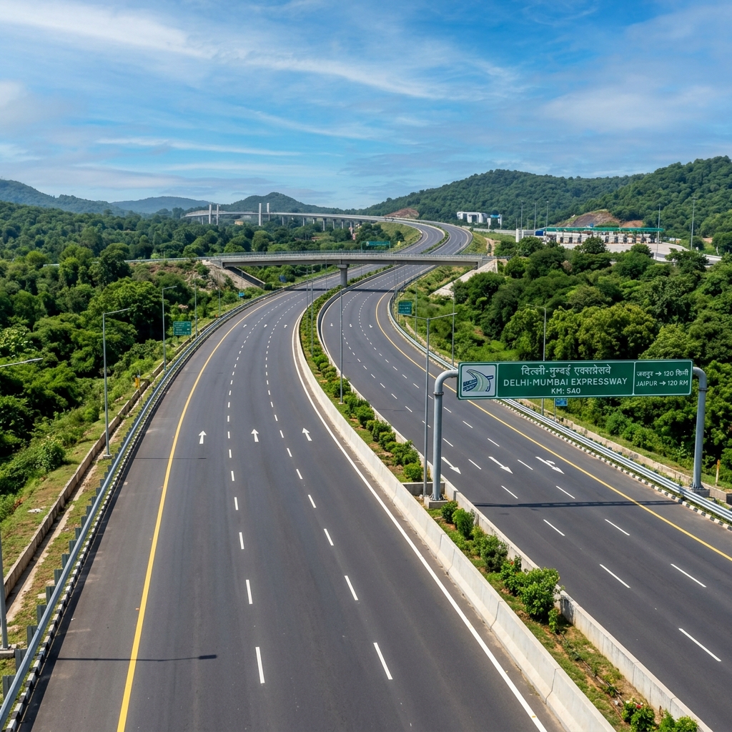 Expressway in UP Bihar for Industrial Logistics Corridor